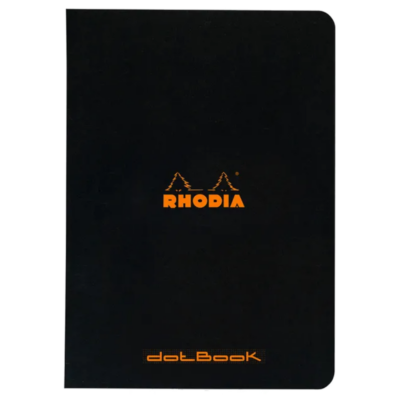 Rhodia Notebook A5 - Black, Dotted