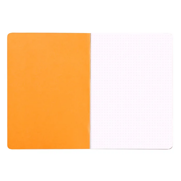 Rhodia Notebook A5 - Orange, Dotted