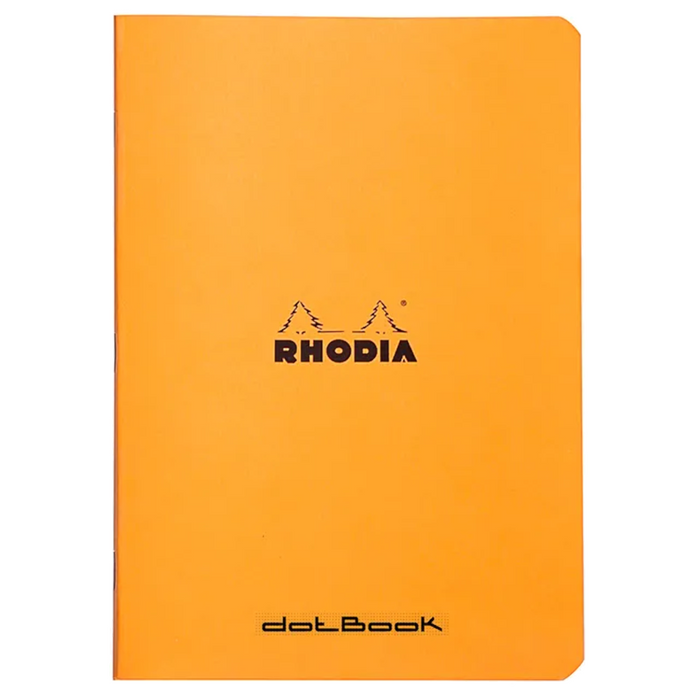 Rhodia Notebook A5 - Orange, Dotted