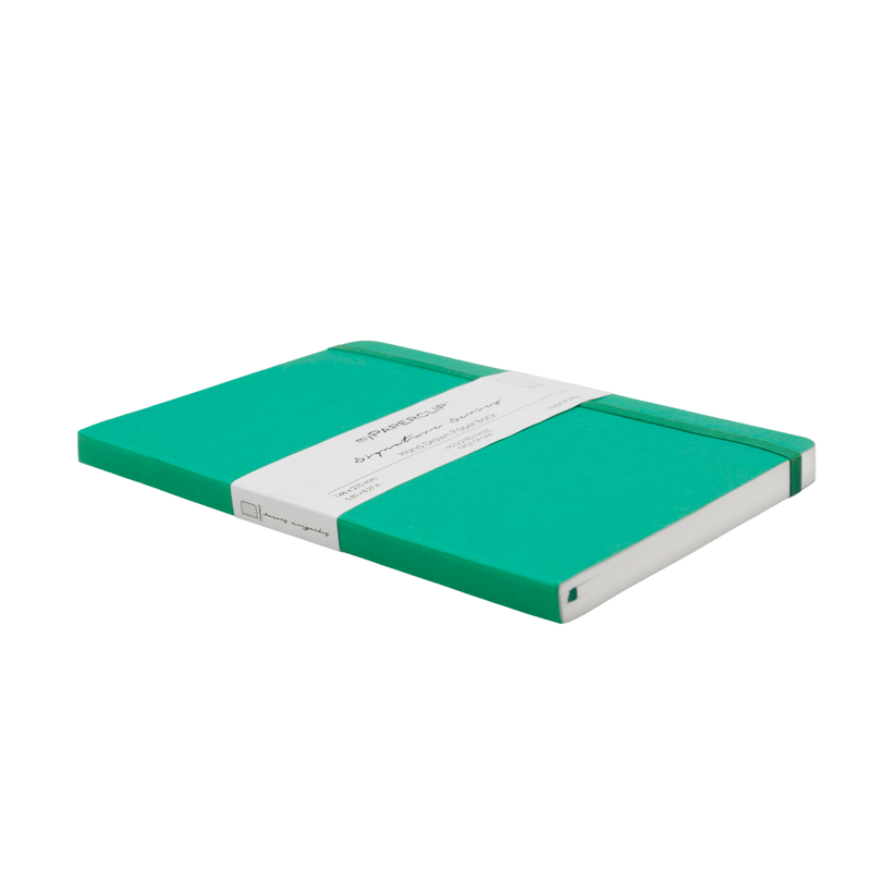 myPAPERCLIP Signature Series Softcover A5 Notebook - Sea Green