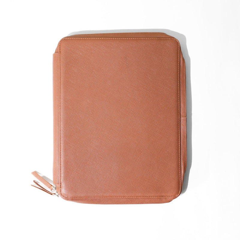 Endless A4 Folio - Brown (New Saffiano Leather)