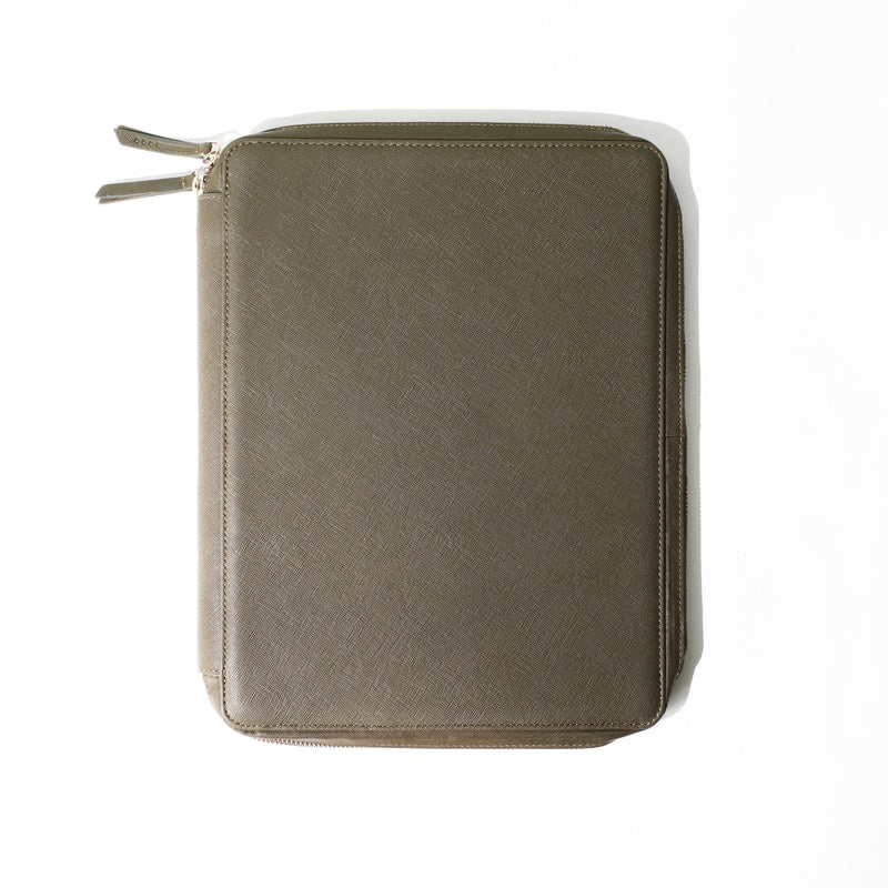 Endless A4 Folio - Green (New Saffiano Leather)