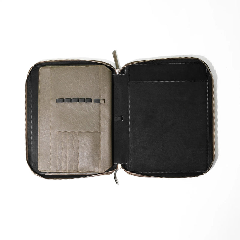Endless A4 Folio - Green (New Saffiano Leather)