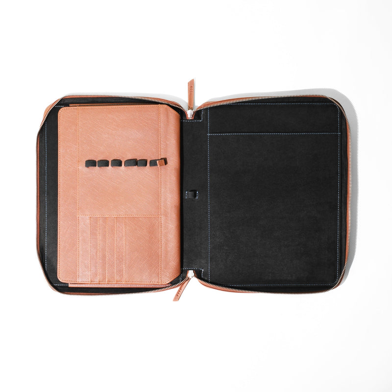 Endless A4 Folio - Brown (New Saffiano Leather)