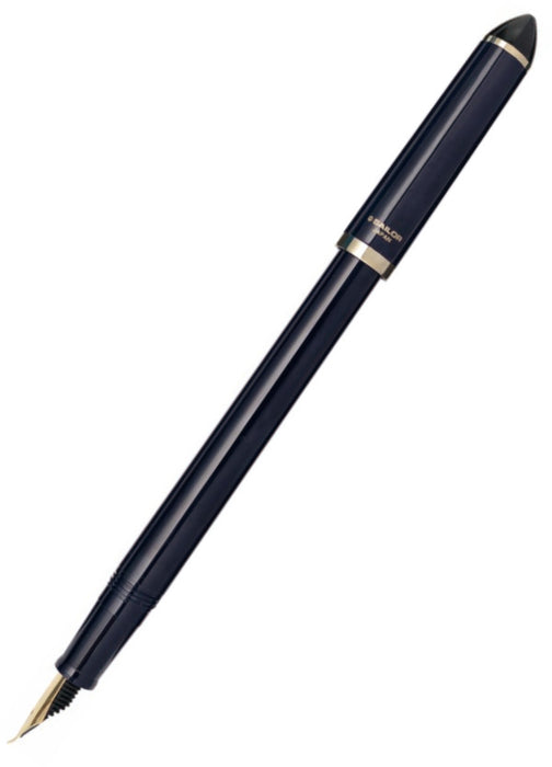 Sailor Fude De Mannen Calligraphy Fountain Pen - Dark Blue