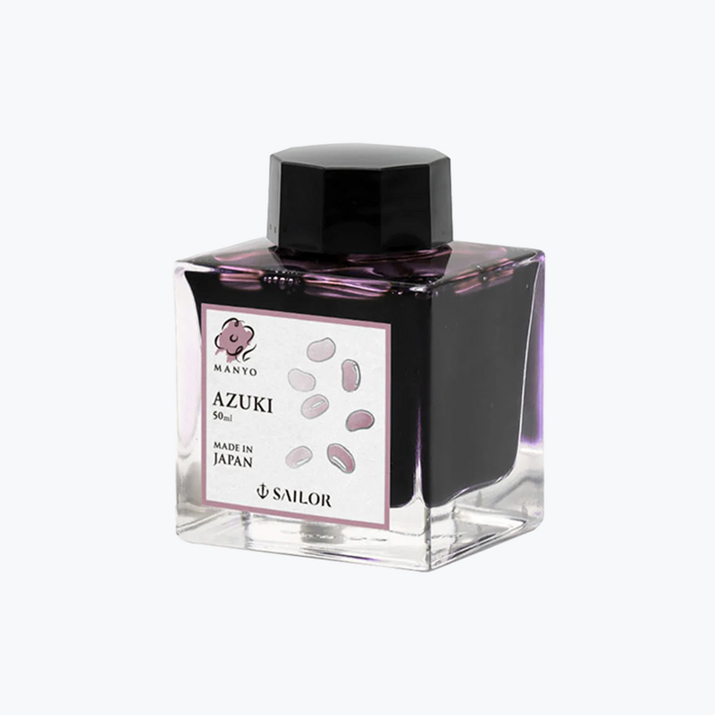 Sailor Manyo Azuki Ink - 50ml Bottle