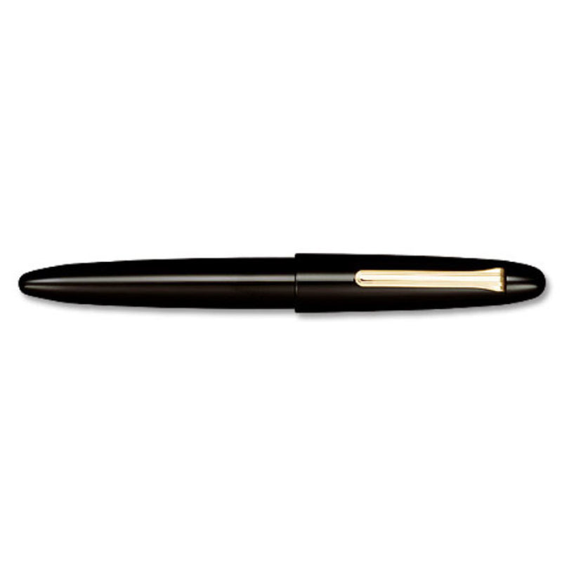 Sailor KOP Ebonite Gold Trim Fountain Pen – Black, Medium