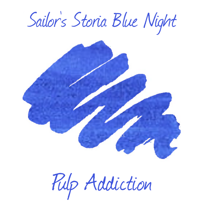 Sailor Storia Ink - Blue Night 2ml Sample