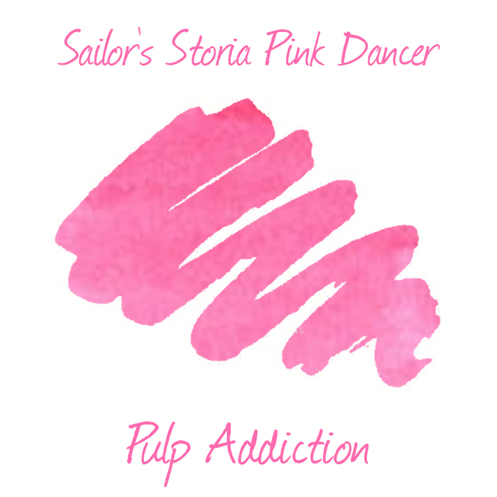 Sailor Storia Ink - Pink Dancer 2ml Sample