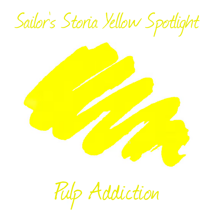 Sailor Storia Ink - Yellow Spotlight 2ml Sample