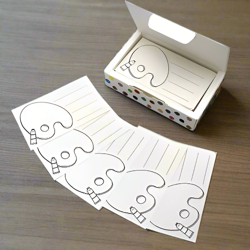 Sakae TP Iroful Ink Cards, White, 75gsm