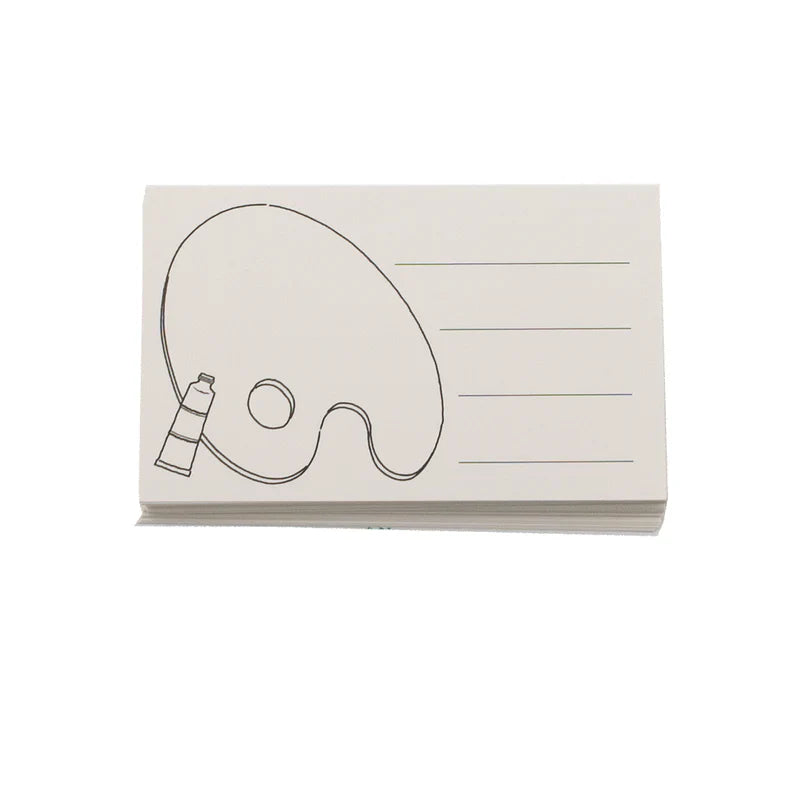 Sakae TP Iroful Ink Cards, White, 75gsm