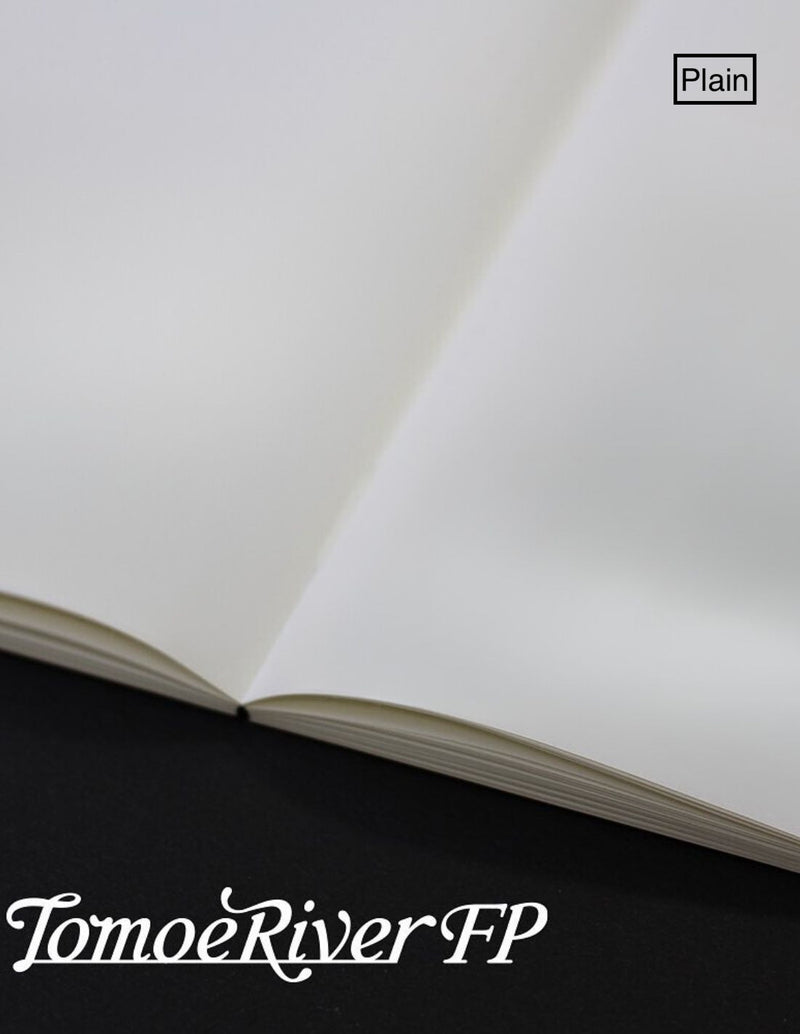 Sanzen Tomoe River Softcover Notebook, A5, White, 160pages, 52gsm, Plain