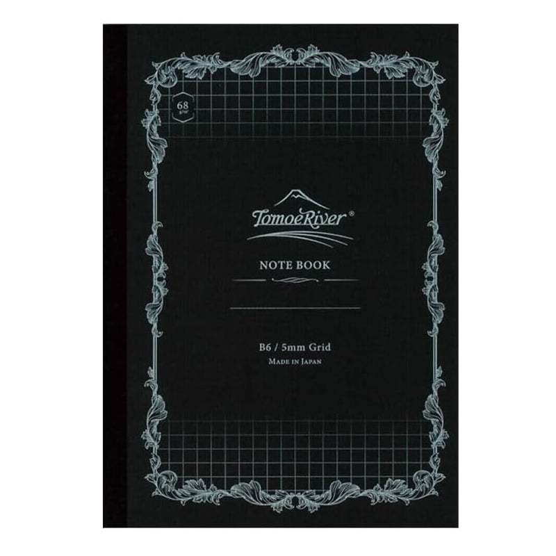 Sanzen Tomoe River Softcover Notebook, B6, White, 160pages, 68gsm, Grid