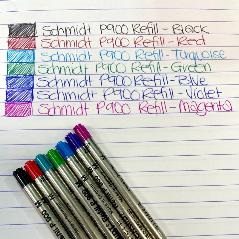 Schmidt Ballpoint Refill P900 - Black Medium