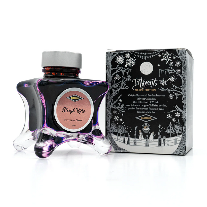 Diamine Black Edition Ink - Sleigh Ride Extreme Sheen