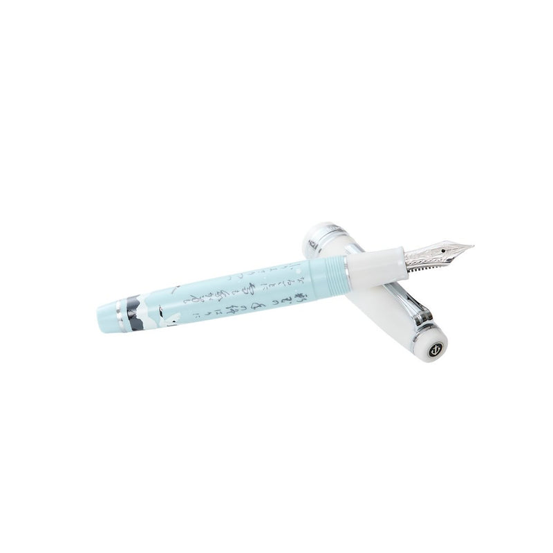 Sailor Pro Gear Slim Seasonal Waka Poetry Fountain Pen - Winter - MF