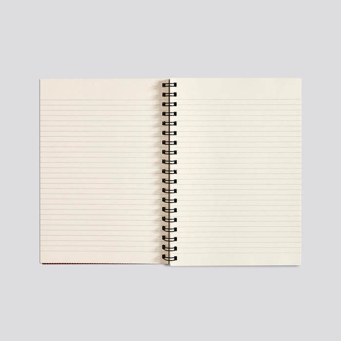 Tiger Notes Blurred Series B5 Wiro Notebook - Small Book Big Plans