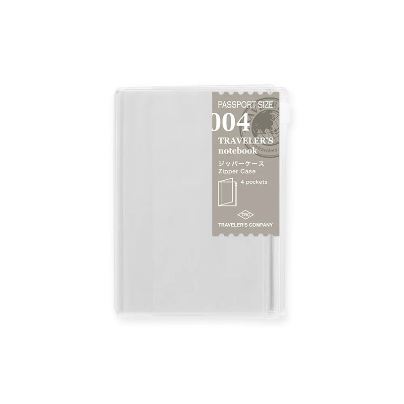 TRAVELER'S Notebook Refill - Passport Size, 004 Zipper Case