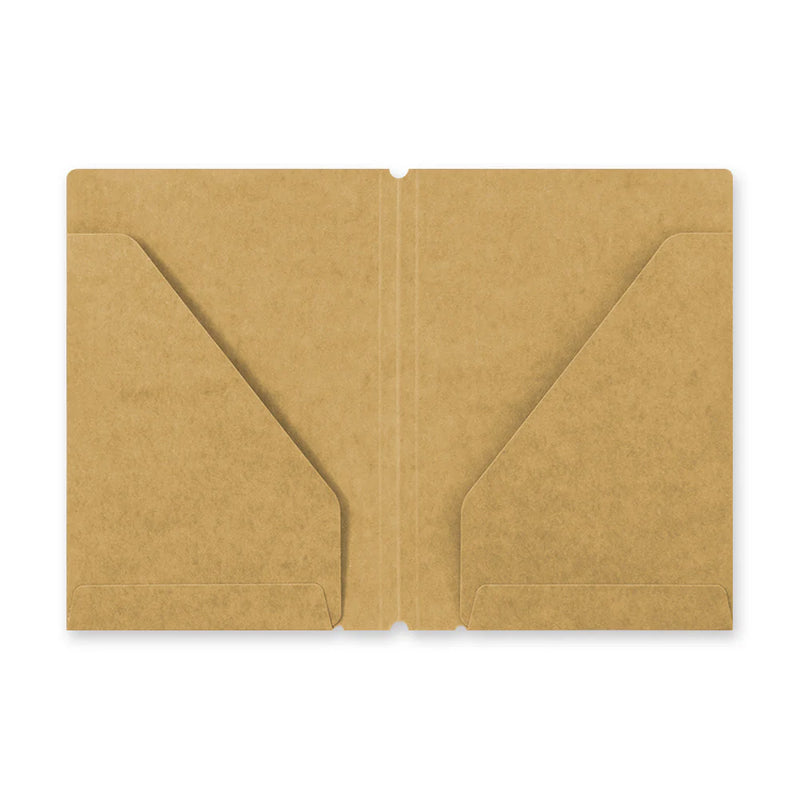 TRAVELER'S Notebook Refill - Passport Size, 010 Kraft Paper Folder