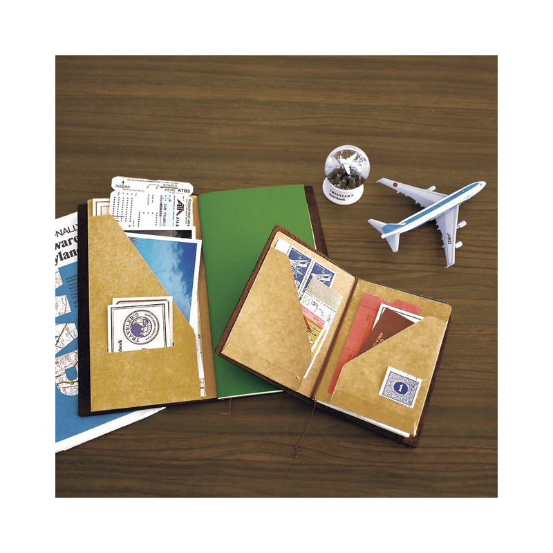 TRAVELER'S Notebook Refill - Passport Size, 010 Kraft Paper Folder