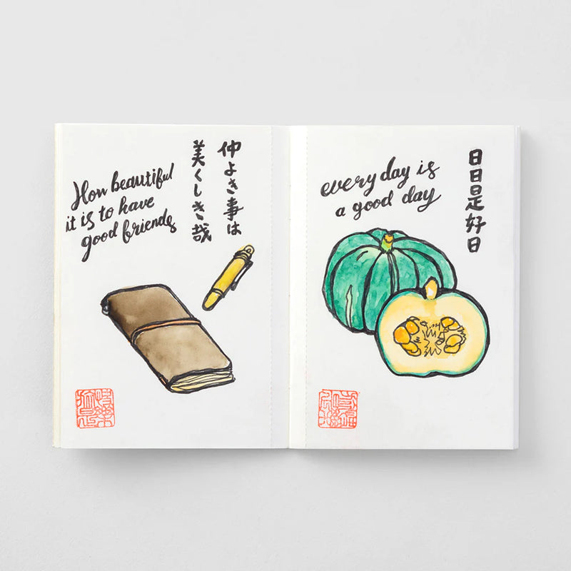 TRAVELER'S Notebook Refill - Passport Size, 015 Watercolour Paper Notebook