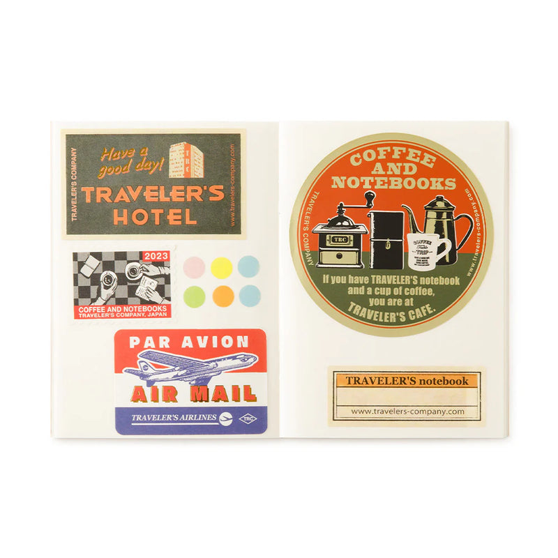 TRAVELER'S Notebook Refill - Passport Size, 017 Sticker Release Paper Notebook