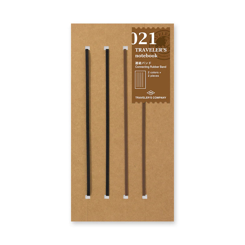 TRAVELER'S Notebook Refill - Regular Size, 021 Connecting Rubber Band