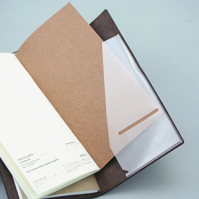 TRAVELER'S Notebook Refill - Regular Size, 006 Pocket Sticker (L)