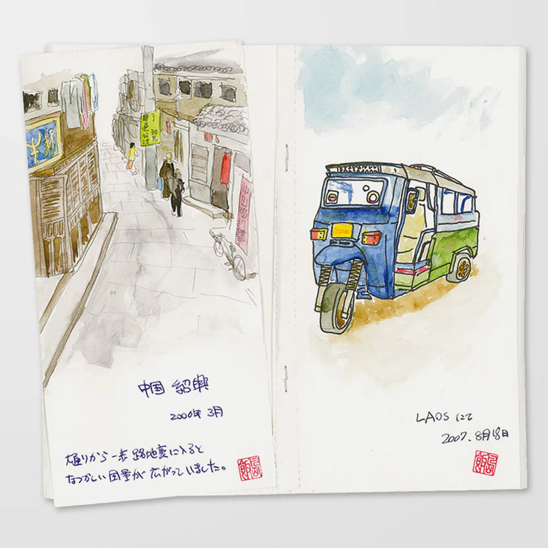 TRAVELER'S Notebook Refill - Regular Size, 012 Sketch Paper Notebook
