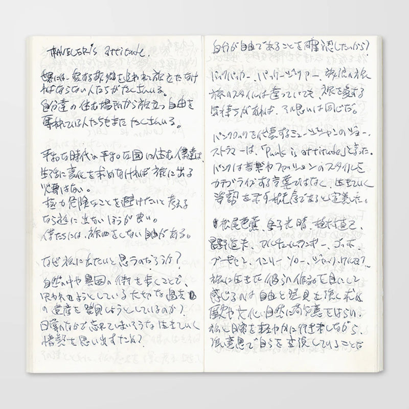 TRAVELER'S Notebook Refill - Regular Size, 013 Lightweight Paper Notebook