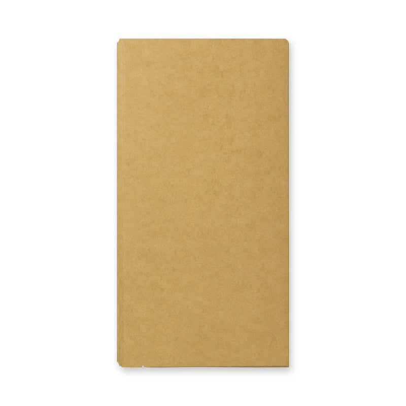 TRAVELER'S Notebook Refill - Regular Size, 020 Kraft Paper Folder