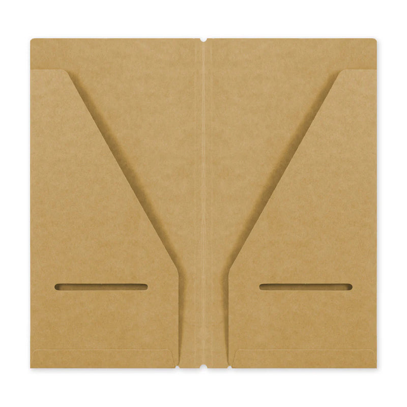 TRAVELER'S Notebook Refill - Regular Size, 020 Kraft Paper Folder