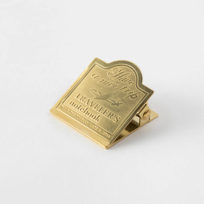 TRAVELER'S Notebook Refill - Regular Size, 030 Brass Clip Airplane