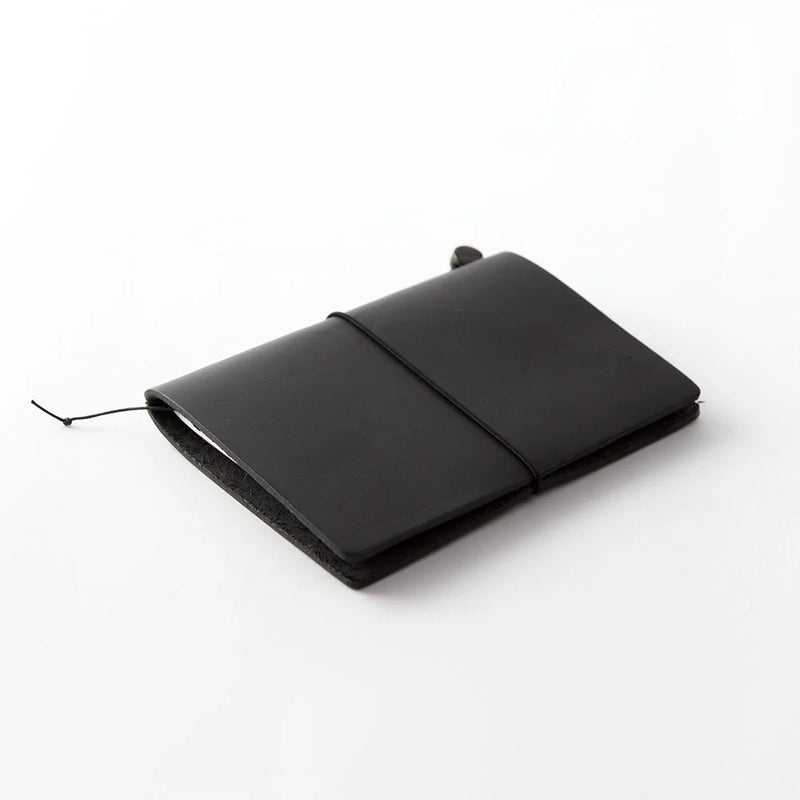 TRAVELER'S Notebook Starter Set - Passport Size, Black