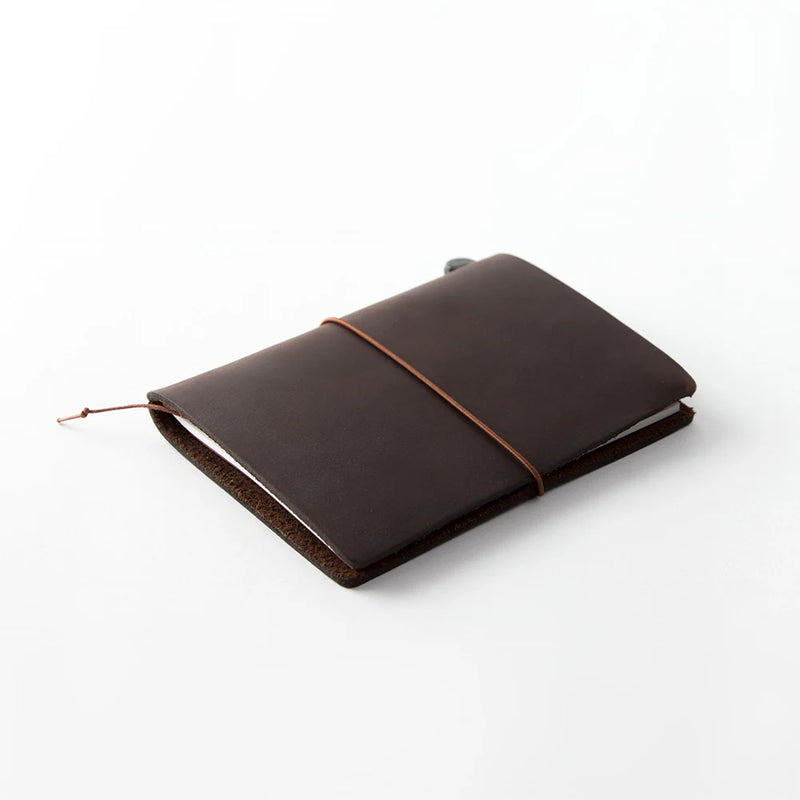 TRAVELER'S Notebook Starter Set - Passport Size, Brown