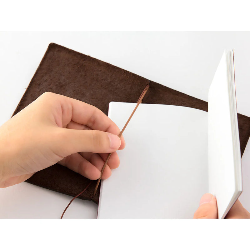 TRAVELER'S Notebook Starter Set - Passport Size, Brown