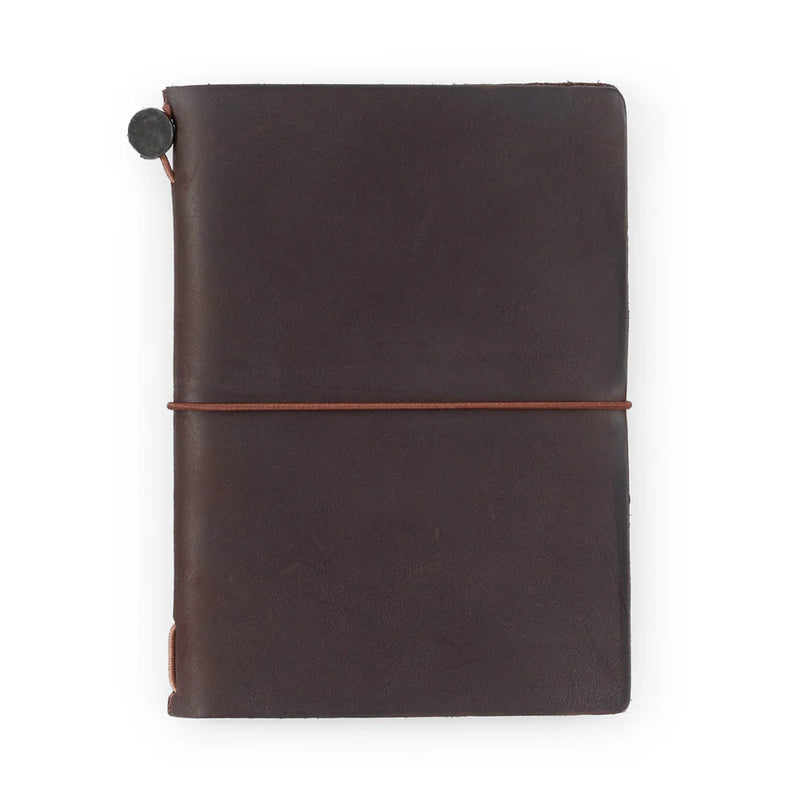 TRAVELER'S Notebook Starter Set - Passport Size, Brown