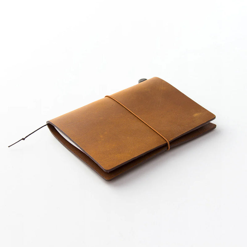 TRAVELER'S Notebook Starter Set - Passport Size, Camel