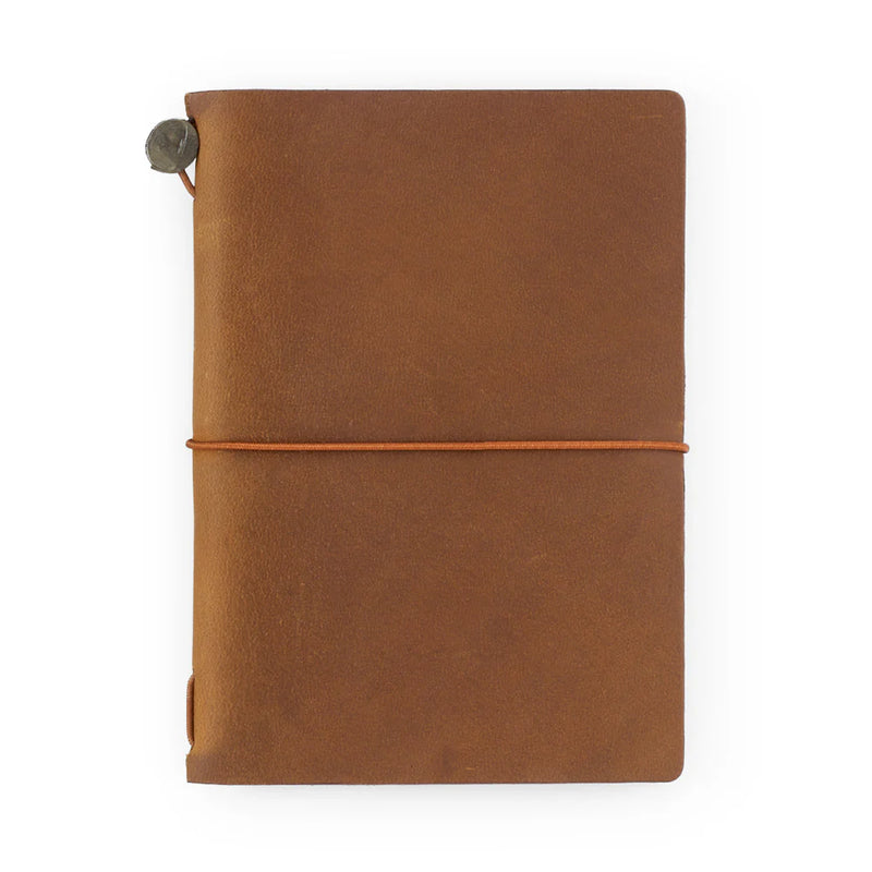 TRAVELER'S Notebook Starter Set - Passport Size, Camel