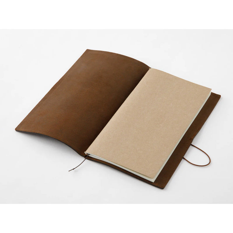 TRAVELER'S Notebook Starter Set - Regular Size, Brown