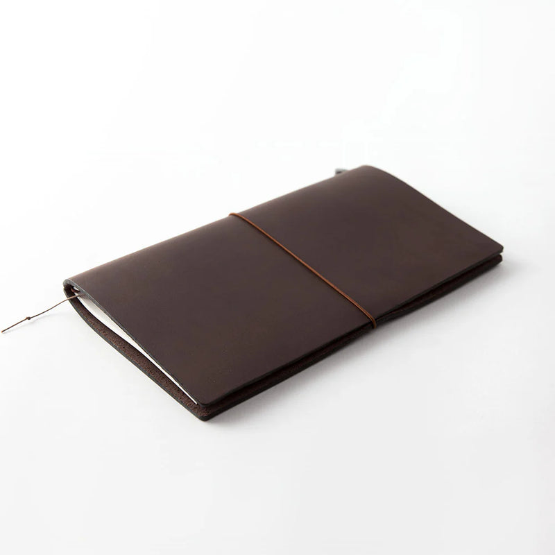 TRAVELER'S Notebook Starter Set - Regular Size, Brown