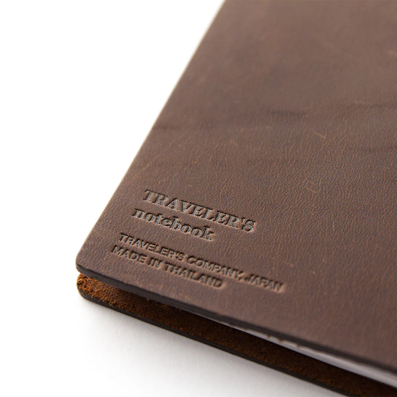 TRAVELER'S Notebook Starter Set - Regular Size, Brown