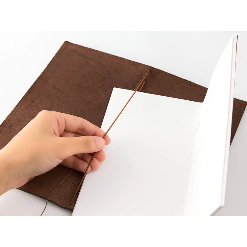 TRAVELER'S Notebook Starter Set - Regular Size, Brown