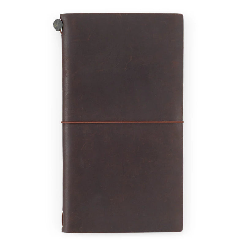 TRAVELER'S Notebook Starter Set - Regular Size, Brown