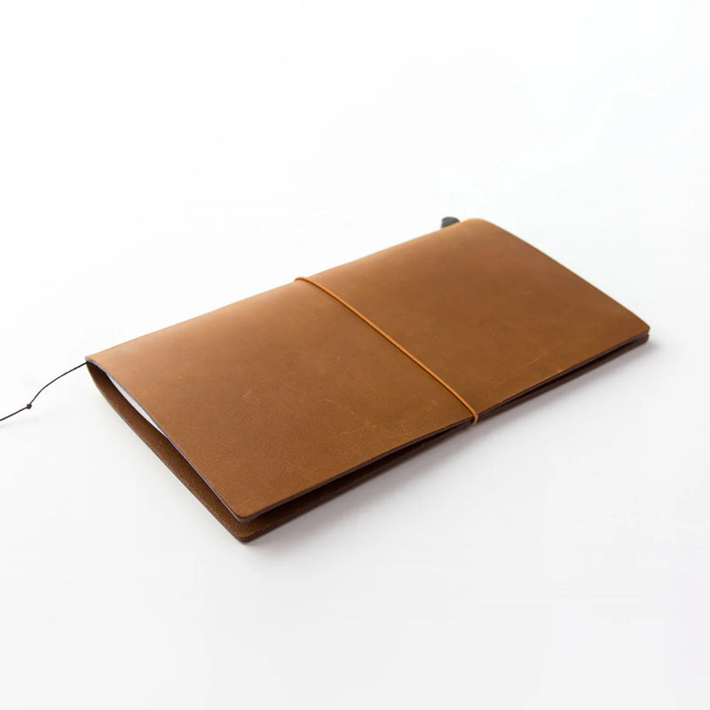 TRAVELER'S Notebook Starter Set - Regular Size, Camel