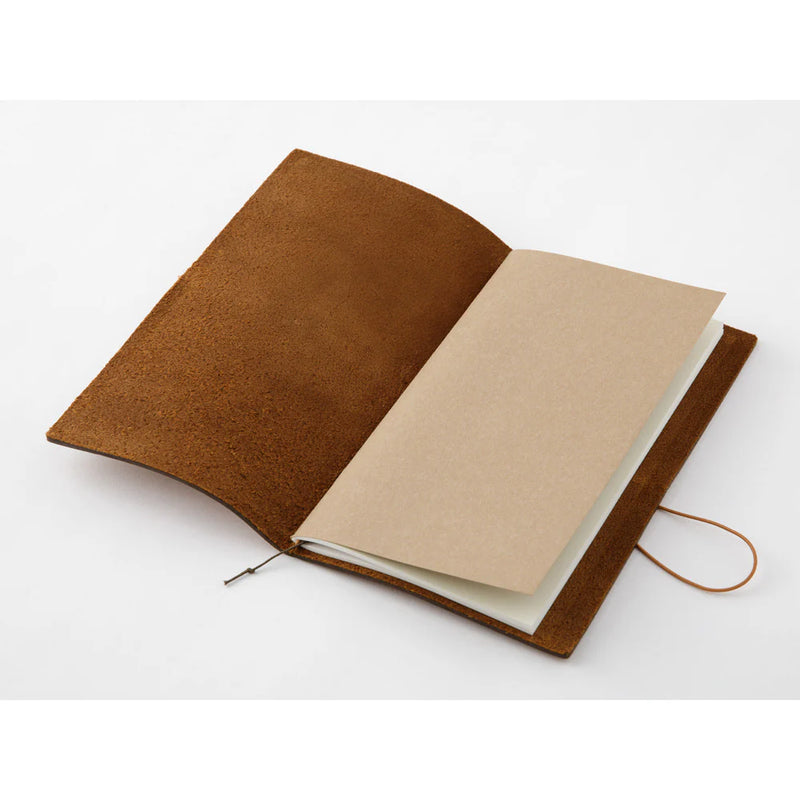 TRAVELER'S Notebook Starter Set - Regular Size, Camel