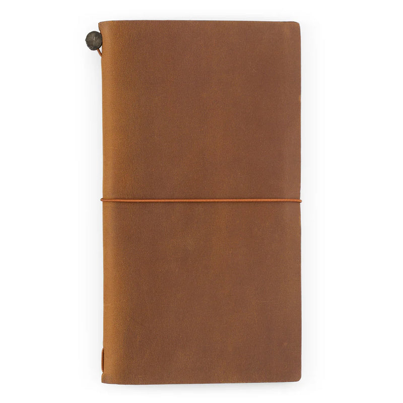 TRAVELER'S Notebook Starter Set - Regular Size, Camel