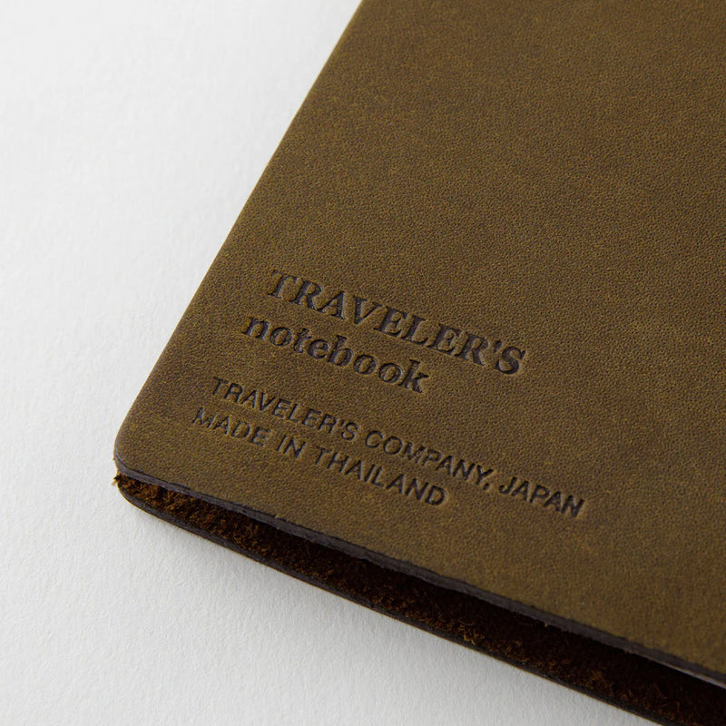 TRAVELER'S Notebook Starter Set - Regular Size, Olive