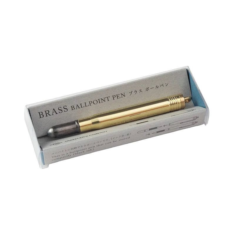 TRAVELER'S Brass Ballpoint Pen